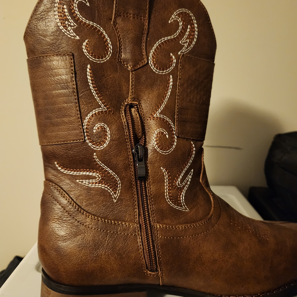 Brown Leather Men's Boots